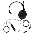 Miniatyrbillede 1 af 10: Telefon headset støjreducerende klar chat USB-stik computer headset til callcenter forretning ++