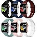 Miniatyrbilde 1 av 5: Bånd kompatibel med Apple Watch Band 40mm 38mm 41mm 42mm 6pcs 5 6pcs 5 38mm/40mm/41mm
