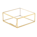 Miniatyrbild 6 av 7: Transparent glas smyckeskrin Bröllopsring box
