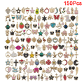 Miniatyrbild 1 av 5: Animal Flower Mixed Emalj Charms Hängen DIY Armband Smycken D 150Pcs