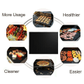 Miniatyrbild 4 av 5: Återanvändbar non-stick grillgrillmatta grillbakfoder teflon A