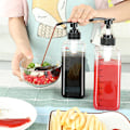 Miniatyrbild 3 av 8: Kaffe sirap Bee dropppump Dispenser Set Container Kök big