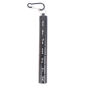 Miniatyrbild 1 av 5: Metal Weekly Pill Box Split Nyckelring för Medicin Organizer Black
