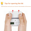 Miniatyrbild 3 av 5: Gravity Sensor Flip Timer Timer Kökstimer 25-5-45-15