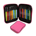 Miniatyrbild 5 av 5: 8st färgade virknålar Garnstickning s Set Tool Kit 8pcs-without box