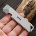 Miniatyrbild 4 av 5: Titanlegering öppen flaska kofot EDC Outdoor Camping Tool