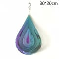 Beating Wind Spinner Rostfritt stål Roterande Wind Chime Bell Multicolor 30*20cm