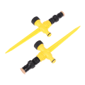 Miniatyrbild 5 av 5: 1st 360° automatisk bevattning för trädgårdsgräsmatta justerbar sprinkler 26.5*10.5*2.5