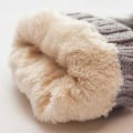 Miniatyrbild 8 av 8: Vinter stickad halsduk mössa Set Tjocka varma mössor för kvinnor flickor A7