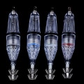 Miniatyrbild 3 av 5: 12 cm LED undervattensfiskeljus Lures Fishfinder-lampa Blue