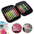 Miniatyrbild 2 av 5: 8st färgade virknålar Garnstickning s Set Tool Kit 8pcs-without box