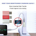 Miniatyrbild 2 av 8: 1 PC USB Type-C Data Blocker Juice Jacking Gray