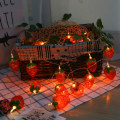 Miniatyrbild 1 av 5: Christmas 10 LED Strawberry String Xmas Party Lamps Home