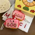 Miniatyrbild 1 av 5: Strawberry Cake case Plysch tecknad e myntväska Pink