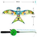 Miniatyrbild 7 av 7: tecknad Flying Kite Toy Tecknad med handtag utomhusleksak C