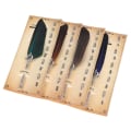 Miniatyrbild 5 av 5: 1 set fjäder reservoarpenna med 5 st spets metall kontorsmaterial Royal
