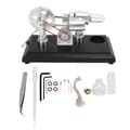 Miniatyrbild 1 av 8: Stirling Engine Model Multi-color LED Lights Fine Workmanship Exquisite Stirling Engine Model Educational Toy