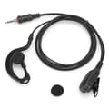 Waterproof Earhook Earphone for ICOM IC M33/M25/M34 Two-Way Radio [DB]
