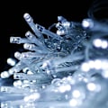 Miniatyrbild 3 av 5: 4m 13ft 96 LED-ljusslingor Dip LED Utdragbar Gardin