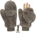 Dame vinter dunede handsker vanter vindtætte fleece plys handsker med varme vanter