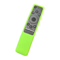 Miniatyrbild 1 av 4: Fjärrkontrollsskydd Mjukt Vattentätt Silikon Tjockt Anti-fall Fjärrkontrollsskydd För Samsung Q70q60q80 [DB] Fluorescent Green