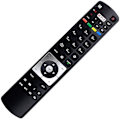 Miniatyrbild 2 av 5: Ersättningsfjärrkontroll för Hitachi TV-fjärrkontroll Rc5118 med Netflix Youtube för alla Hitachi Telefunken TV - Ingen installation behövs [db]