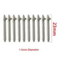 10 st/parti Klocka Easy Switch fjäderstift 23 mm 1,5 mm diameter 23mm1.5mm Diameter