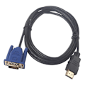 Pikkukuva 4 / 5: 1,8 m 1080P HDMI-yhteensopiva Uros - VGA Uros Videomuunnin Adapteri Kaapeli Johto HDTV DVD:lle [db]