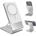 Telefonstativ til MagSafe-oplader, bordholder til telefon 【Bemærk: Kun stativ, Magsafe-oplader og kabel medfølger ikke】
