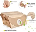 Miniatyrbilde 2 av 5: 10 papirfilterposer til Karcher Karcher 6.959-130 A2204 WD3300