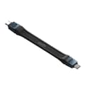 Miniatyrbillede 2 af 4: 240W 8K 80Gbps USB-C / Type-C til USB-C / Type-C til Thunderbolt 5 Fuld Funktion FPC-kabel Datakabel