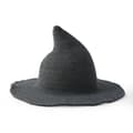 Halloween Witch Hat Wool Felt Grey
