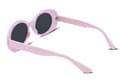 Pikkukuva 3 / 4: Vintage soikeat aurinkolasit unisex (pinkki)