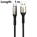 Miniatyrbilde 2 av 10: Datakabel Ladekabel SVART TYPE C TYPE C Svart Black Type C-Type C
