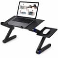 Smart Adjustable Laptop Table 17 inch Black