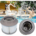 Miniatyrbillede 4 af 5: 2024 - Sæt med 8 udskiftningsfiltre til vedligeholdelse af din Mspa oppustelige pool eller Jacuzzi Ruikalucky-xjw.ca