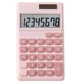 Basic Calculator, Cute Pocket Size Mini Calculator for School, Office, Home (Pink)