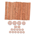 Miniatyrbilde 2 av 5: Klarinett Halskobling Kork og Pad Sett 10 Deler Klarinett Halskobling Kork 17 Deler Klarinett Pads for [db]