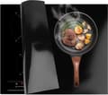 Induction Hob Protector Mat, Silicone, Heat and Scratch Resistant, Non-Slip, Black, 60x52cm
