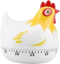 Kycklingtimer Söt Tecknad Kökstimer (Vit) Matlagningstimer