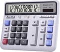 2025 New Desktop Calculator 12 Digits with Large LCD Display and Sensitive Button, Solar and Battery Powered
