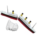 Realistic Split Titanic Bathtub Toy and Pool Toy, Titanic Decoration, Historically Accurate Breakable Titanic Boat
