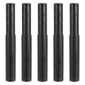 5 stk Golfkølleskaft Forlengelsespinne Forlengelsesstenger Golfskaft Driver Fairway Golfskaft Forlenger Forlengelse 0.580[HK]-X76- Svart