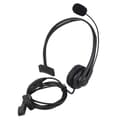 2-bens K-stik Walkie Talkie Headset Svamp Ørekop Enkelt-sidet Headset Mikrofon