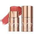 Cream Blush Stick 3 in 1 Waterproof Multifunctional Makeup for Cheeks Lips Eyes Long-lasting