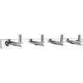 Hooks Bathrobe Hanger Bathroom Wall Hook Towel Rack Clothes Towel Toilet Kitchen Stainless Steel,