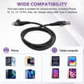 Pikkukuva 4 / 5: 4-in-1 PD USB C -kaapeli pikalataus 65W USB Type C - Type C IOS -kaapeli