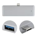 Miniatyrbild 7 av 8: 4-in-1 Type C Hub Docking Station Type-C to HD Multimedia Interface+Audio3.5+USB3.0+USB-C Adapter