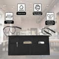 Miniatyrbild 5 av 5: 3-pack Midjeförkläde Svart Halvkort Förkläde Bistro Restaurang Trädgårdsarbete Halvförkläde Servitör Servitris Förkläden