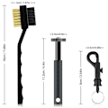 Miniatyrbilde 3 av 4: TG Golf Tilbehør - Børste og Groove Sharpener Svart{f2}-AD8-